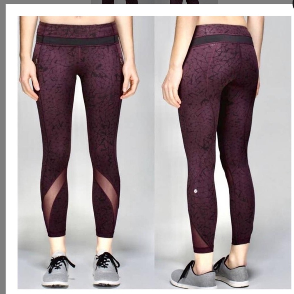 Lululemon Inspire 7/8 leggings- size 4